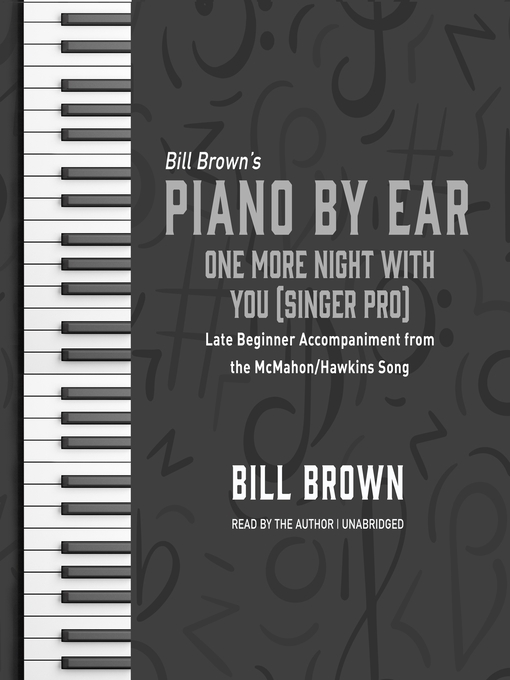 Title details for One More Night With You (Singer Pro) by Bill Brown Jr. - Available